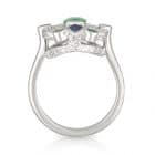 Tsavorite Sapphire Ring