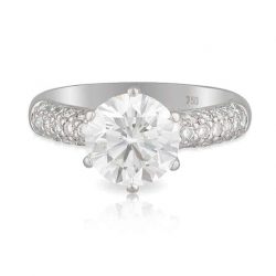 Soliatire Tall 6 Claw Ring