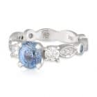 Sapphire Art Deco Ring