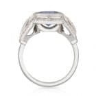 Round Tanzanite Ring