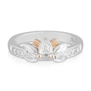 Rose White Tiara Wedder