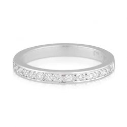 Half Band Diamond Wedder