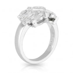 Diamond Sunrise Ring